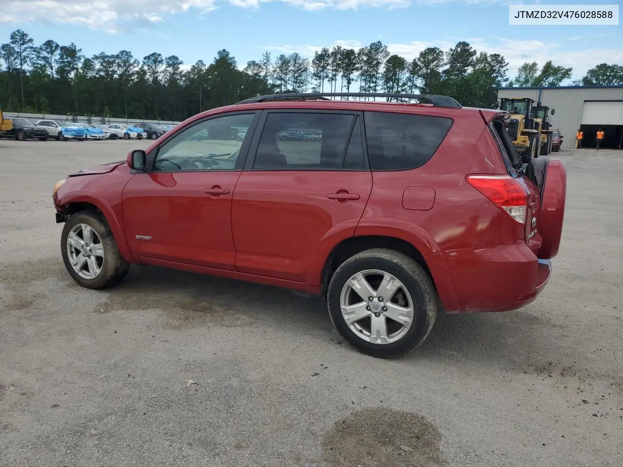 2007 Toyota Rav4 Sport VIN: JTMZD32V476028588 Lot: 56680415