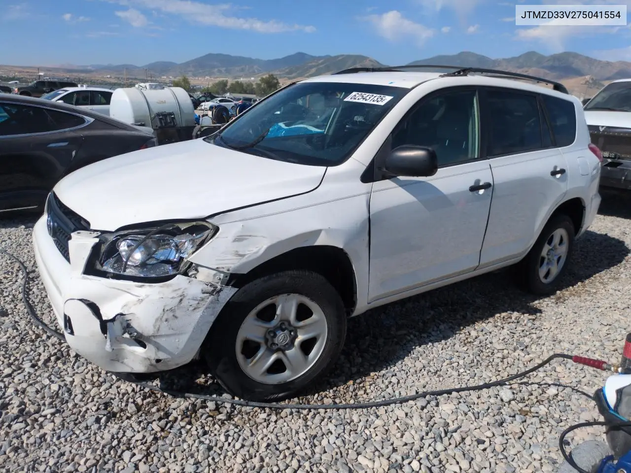 2007 Toyota Rav4 VIN: JTMZD33V275041554 Lot: 62543135