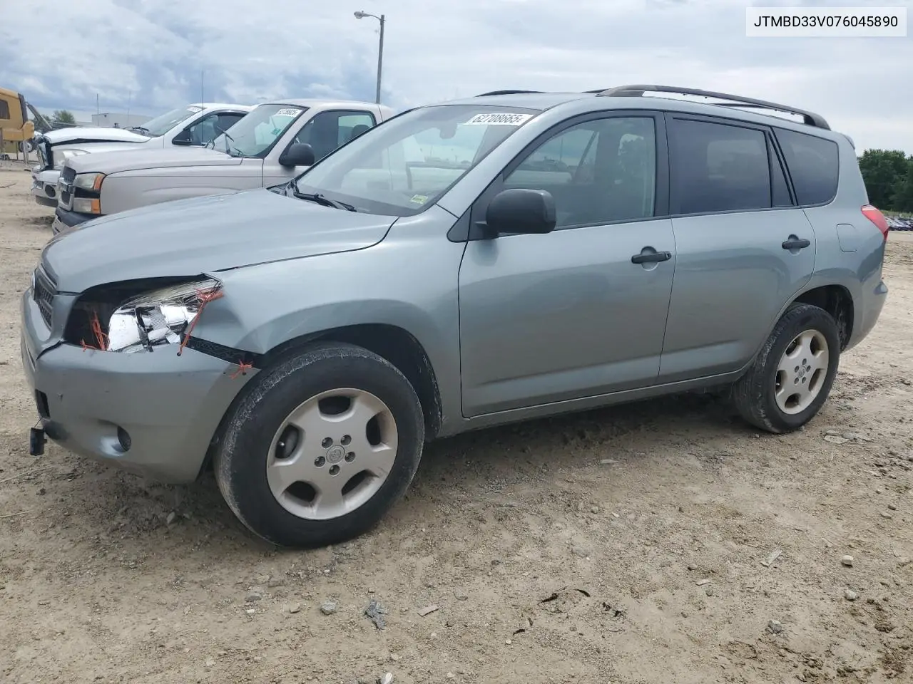 2007 Toyota Rav4 VIN: JTMBD33V076045890 Lot: 62708665