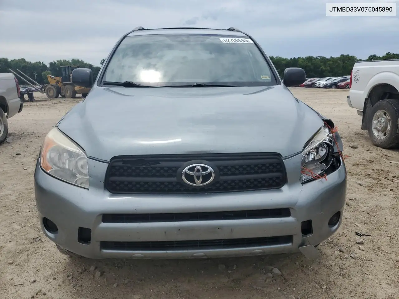 2007 Toyota Rav4 VIN: JTMBD33V076045890 Lot: 62708665