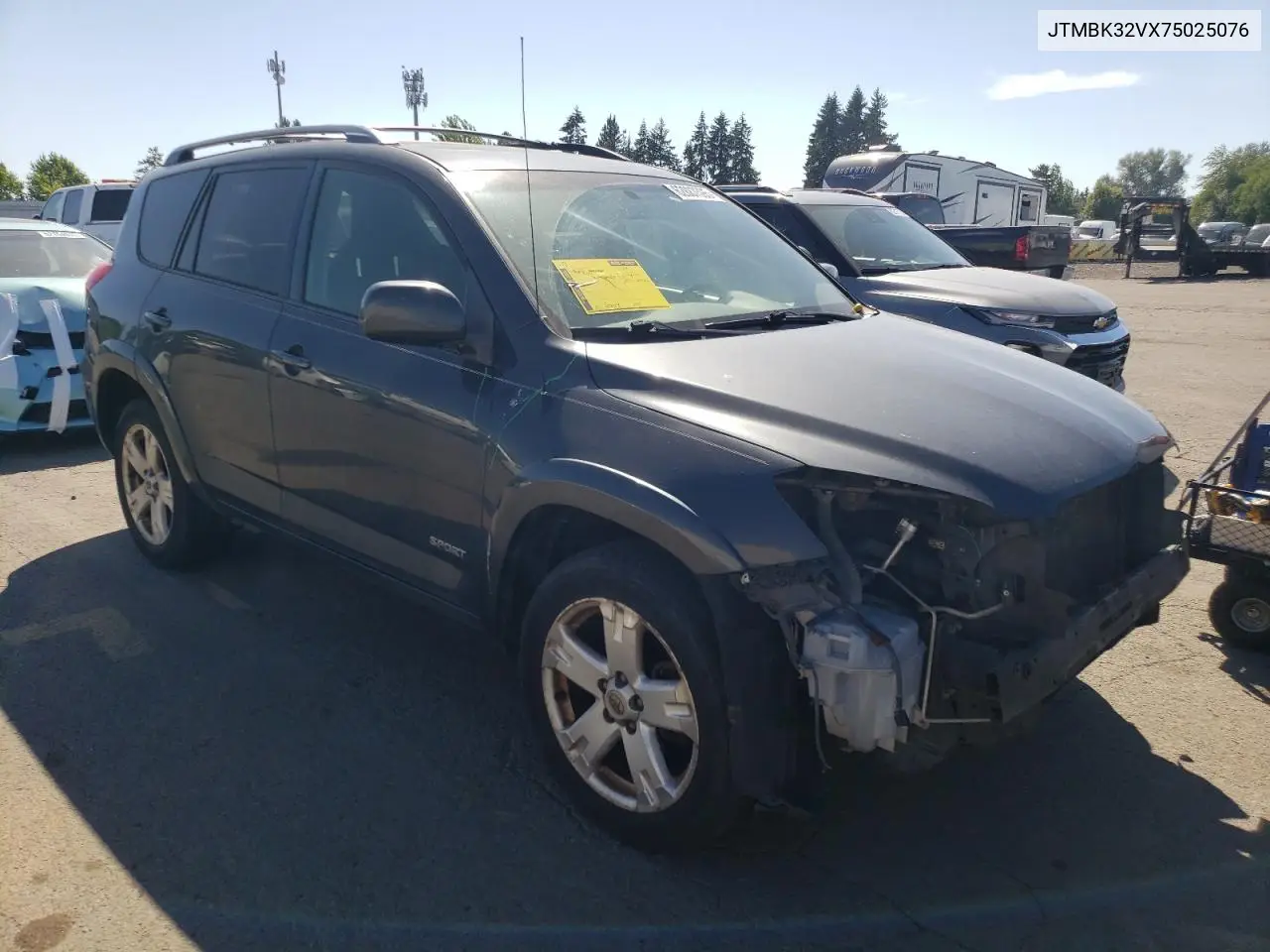 2007 Toyota Rav4 Sport VIN: JTMBK32VX75025076 Lot: 62887595