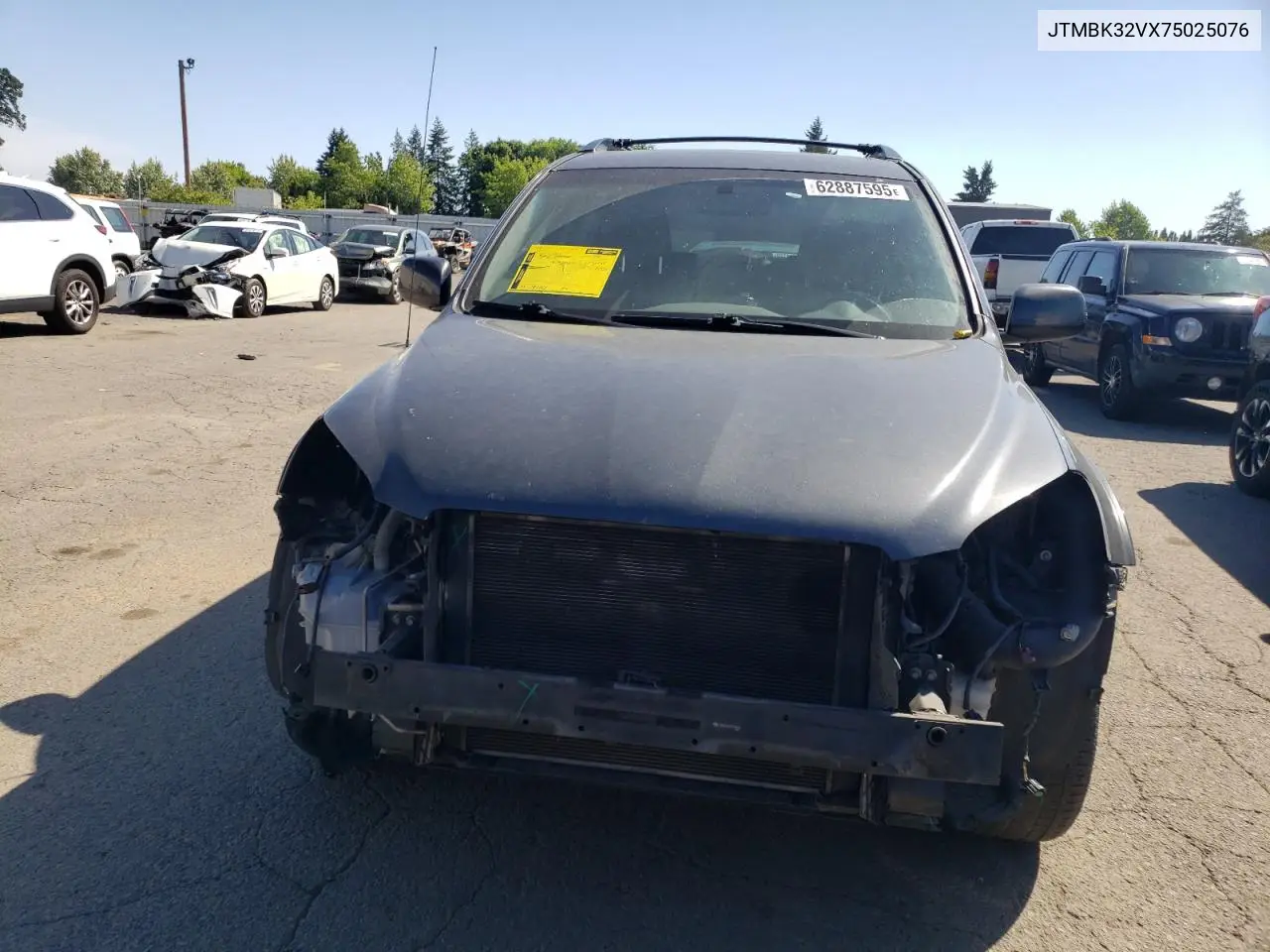 2007 Toyota Rav4 Sport VIN: JTMBK32VX75025076 Lot: 62887595