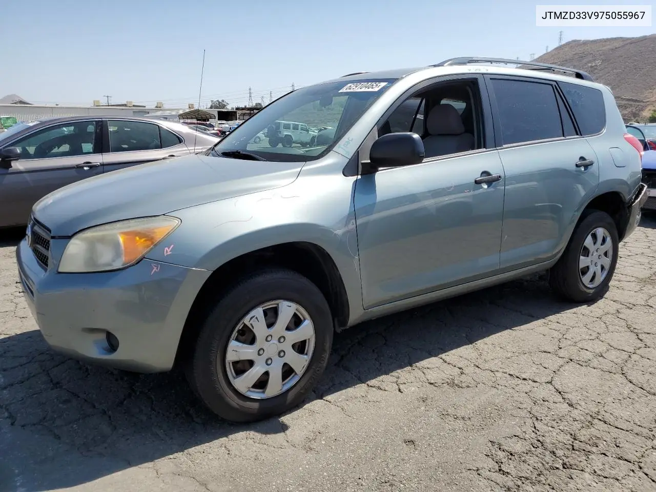 2007 Toyota Rav4 VIN: JTMZD33V975055967 Lot: 62910465