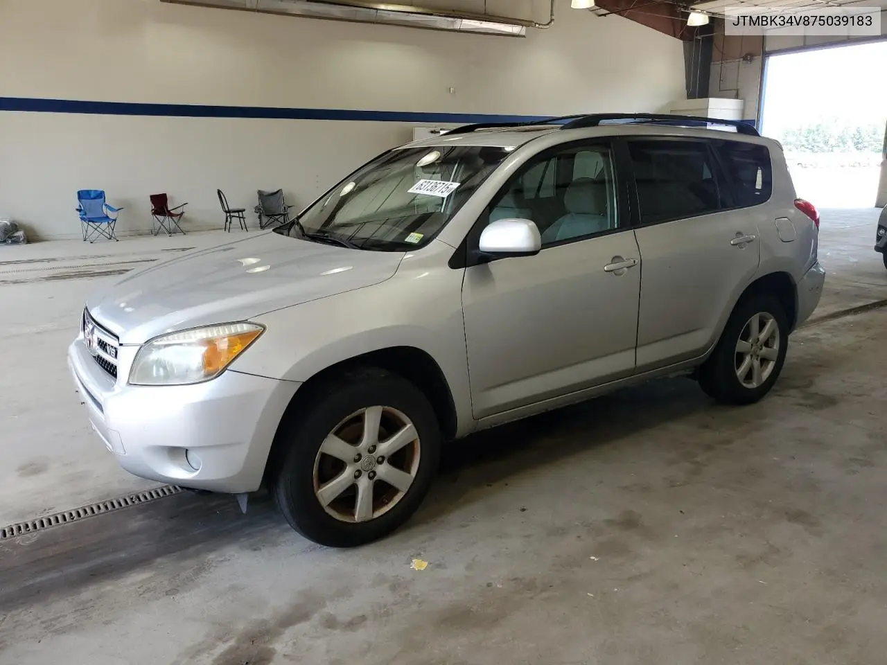 2007 Toyota Rav4 Limited VIN: JTMBK34V875039183 Lot: 63136715