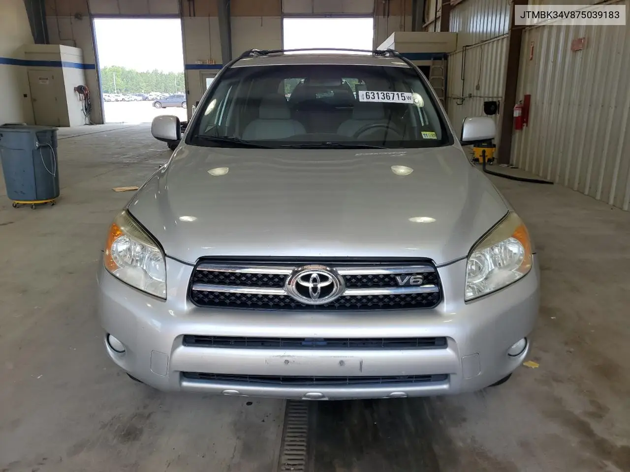 2007 Toyota Rav4 Limited VIN: JTMBK34V875039183 Lot: 63136715
