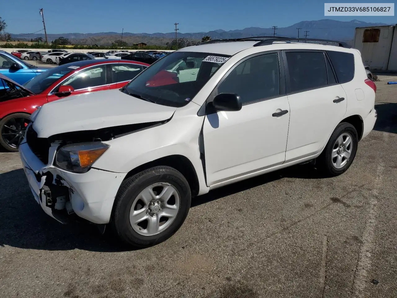 2008 Toyota Rav4 VIN: JTMZD33V685106827 Lot: 56579225