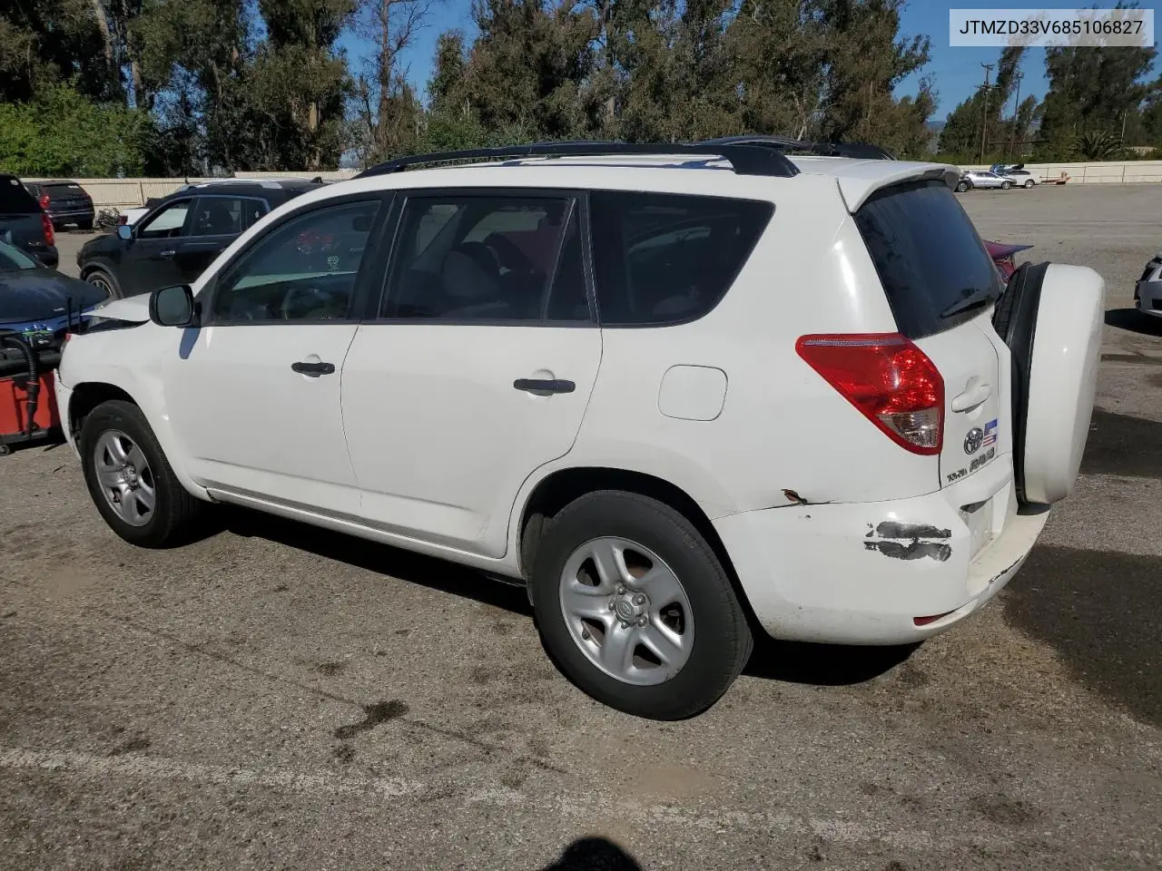 2008 Toyota Rav4 VIN: JTMZD33V685106827 Lot: 56579225