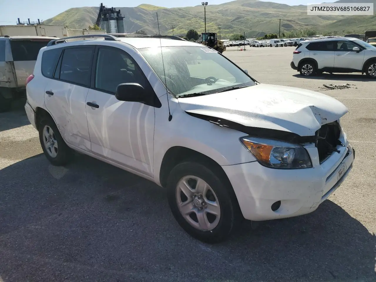 2008 Toyota Rav4 VIN: JTMZD33V685106827 Lot: 56579225