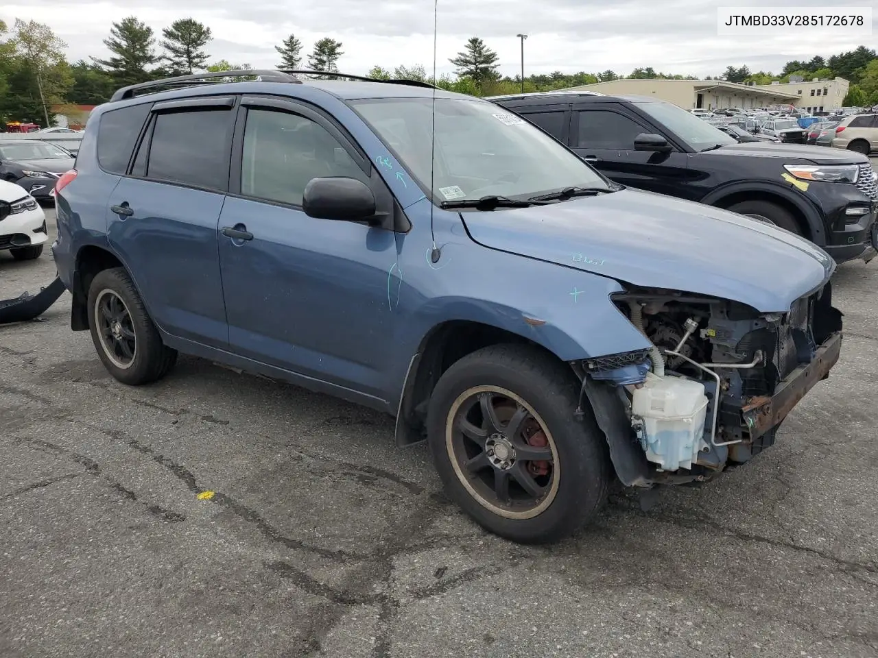 2008 Toyota Rav4 VIN: JTMBD33V285172678 Lot: 56651705