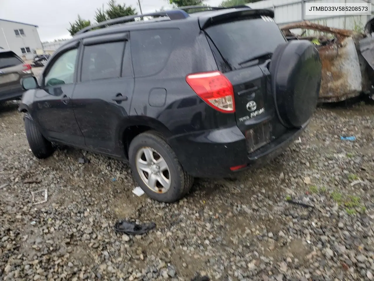 2008 Toyota Rav4 VIN: JTMBD33V585208573 Lot: 56678975