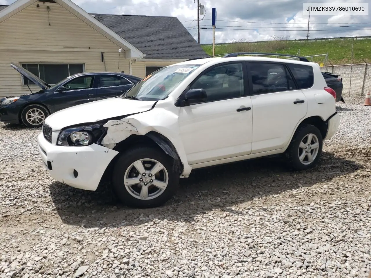 2008 Toyota Rav4 VIN: JTMZK33V786010690 Lot: 56968385