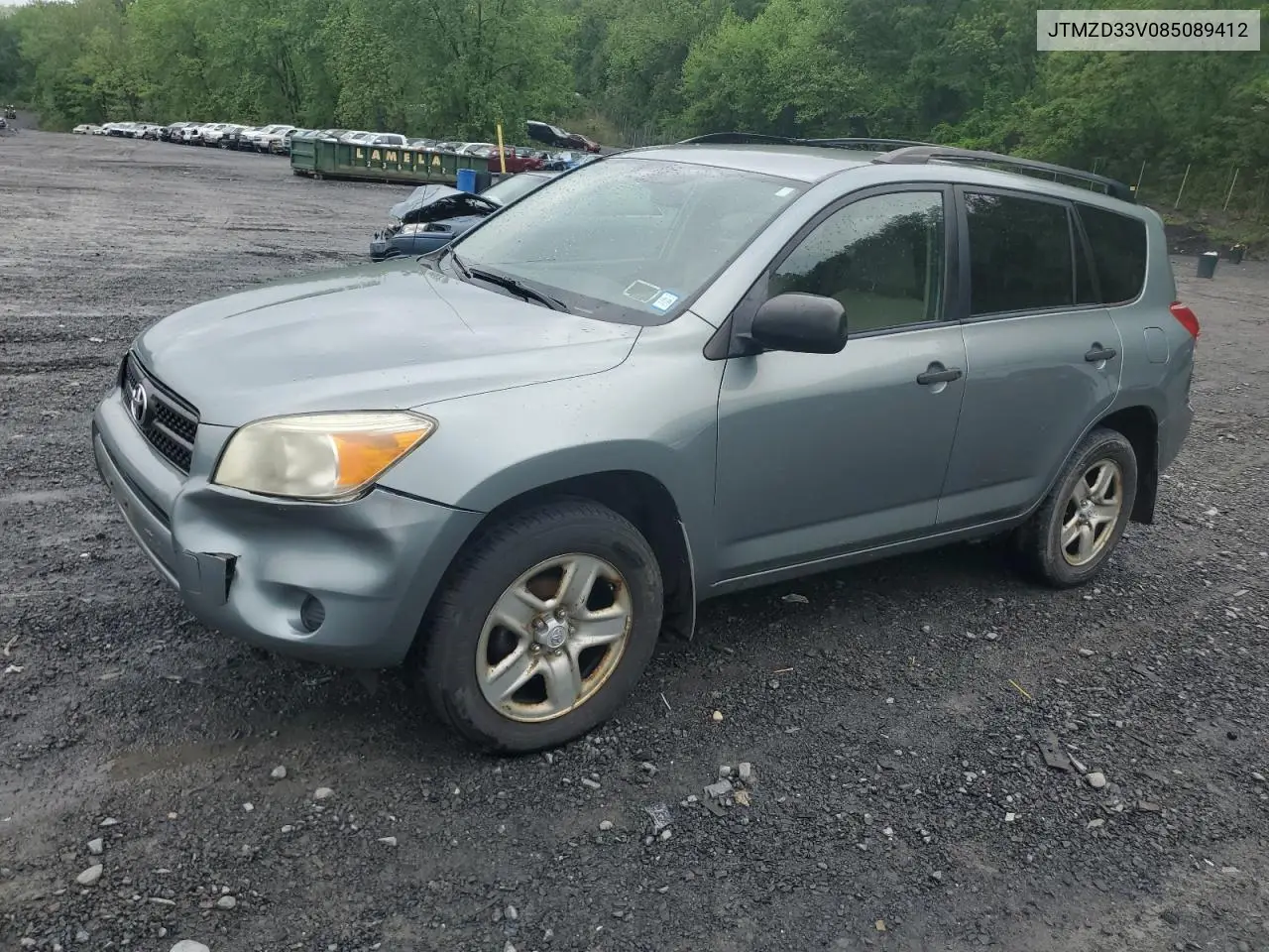 2008 Toyota Rav4 VIN: JTMZD33V085089412 Lot: 57124225