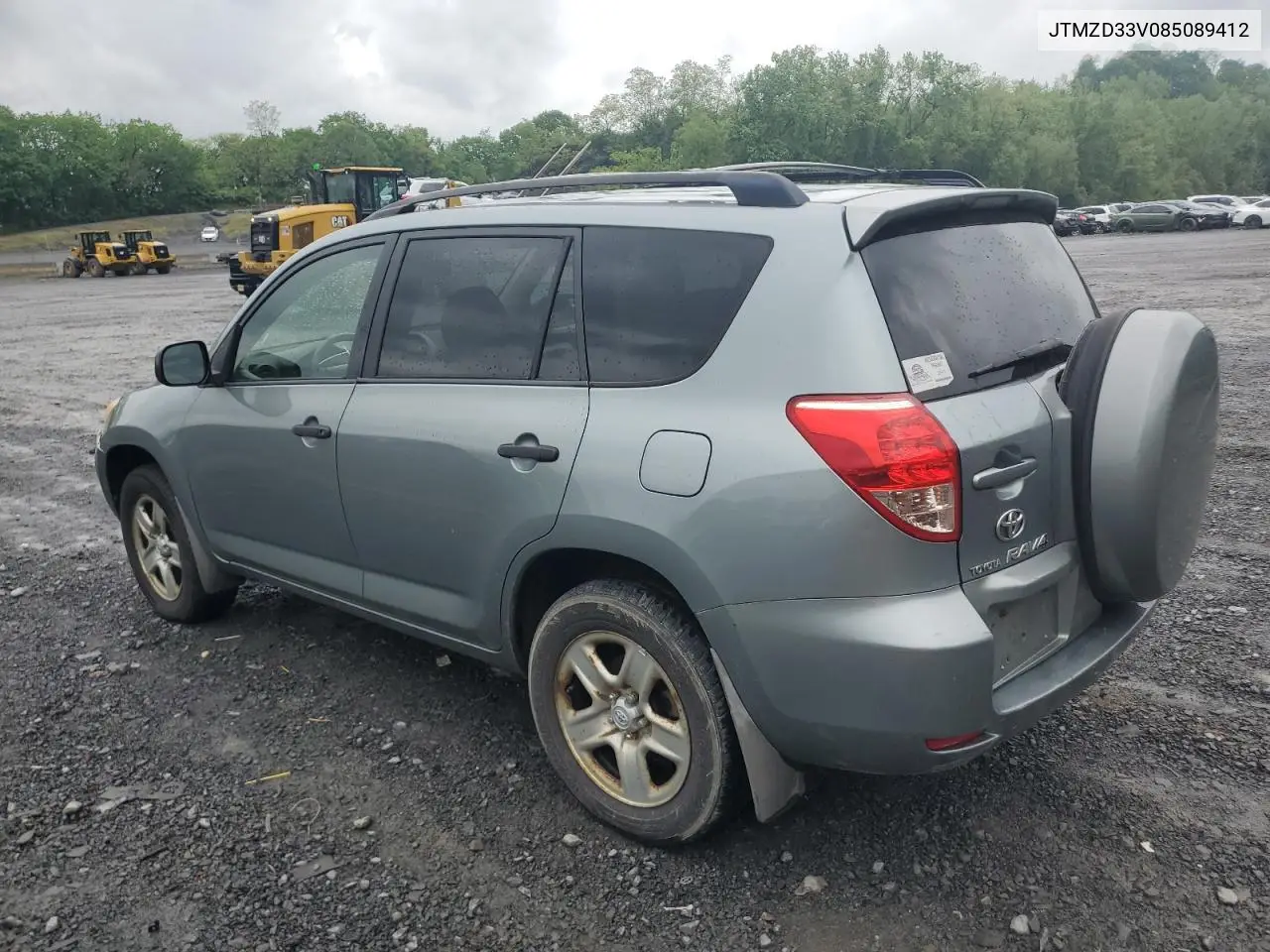 2008 Toyota Rav4 VIN: JTMZD33V085089412 Lot: 57124225