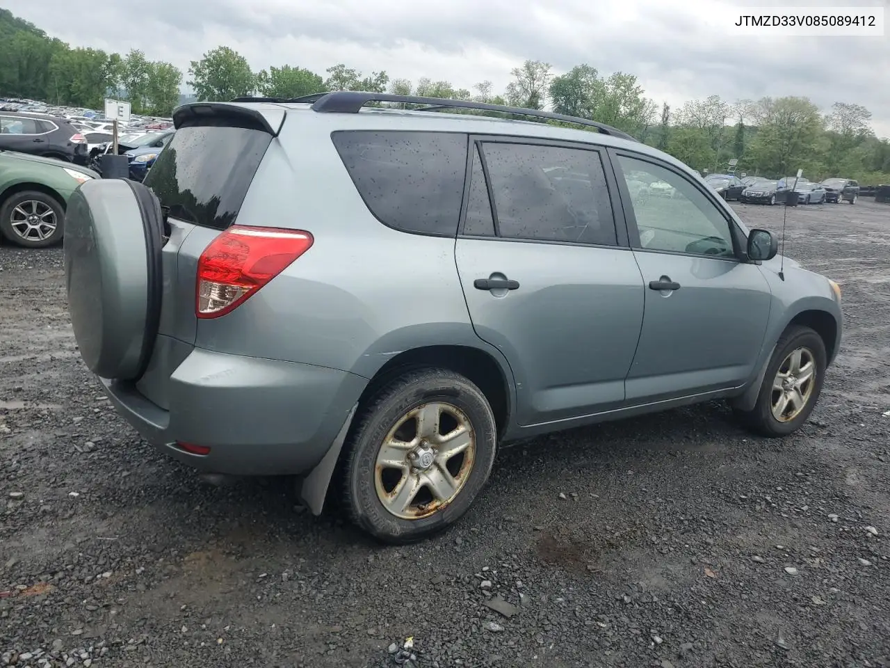 2008 Toyota Rav4 VIN: JTMZD33V085089412 Lot: 57124225