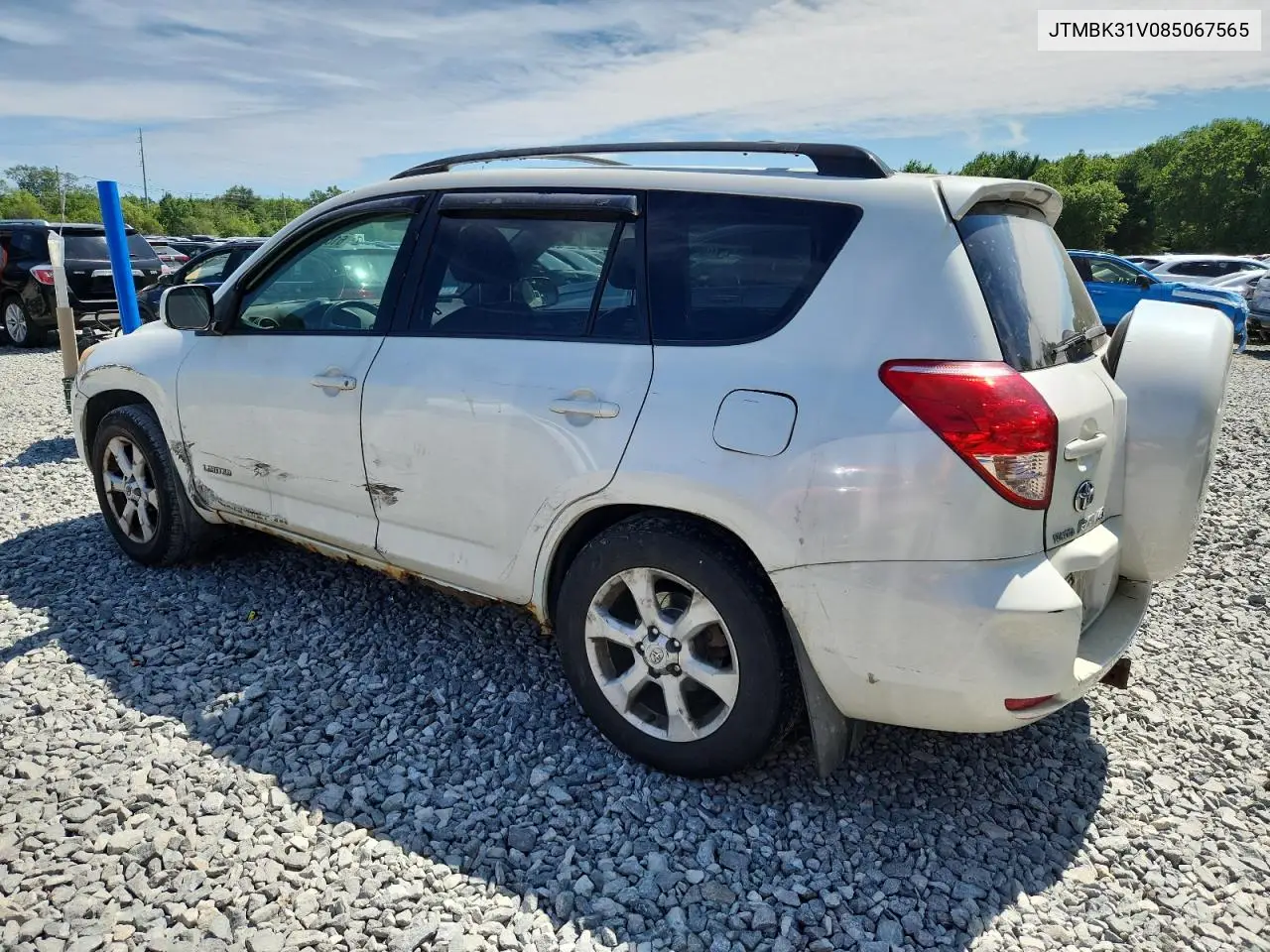 2008 Toyota Rav4 Limited VIN: JTMBK31V085067565 Lot: 61013005