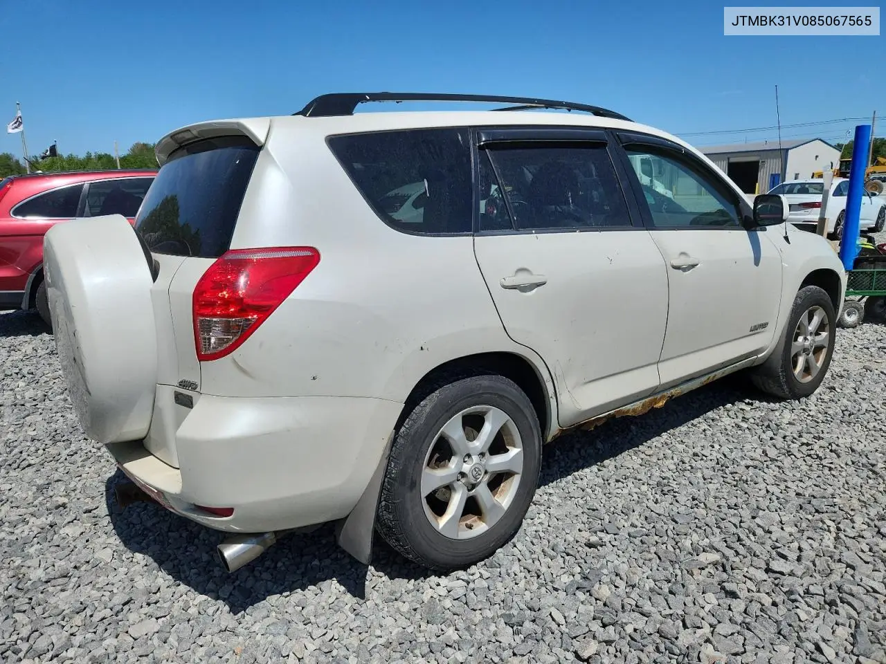 2008 Toyota Rav4 Limited VIN: JTMBK31V085067565 Lot: 61013005