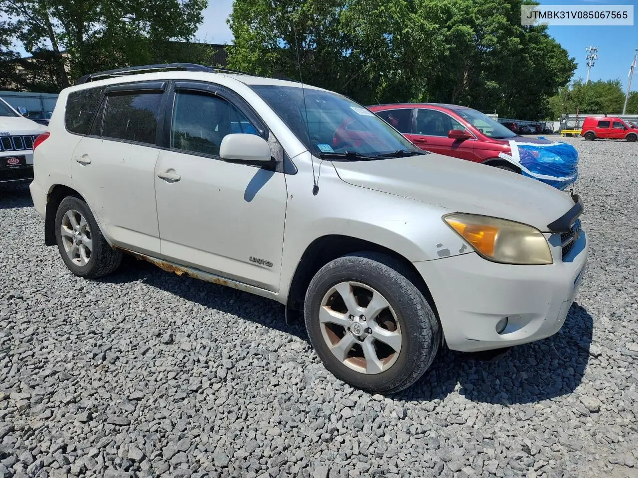 2008 Toyota Rav4 Limited VIN: JTMBK31V085067565 Lot: 61013005