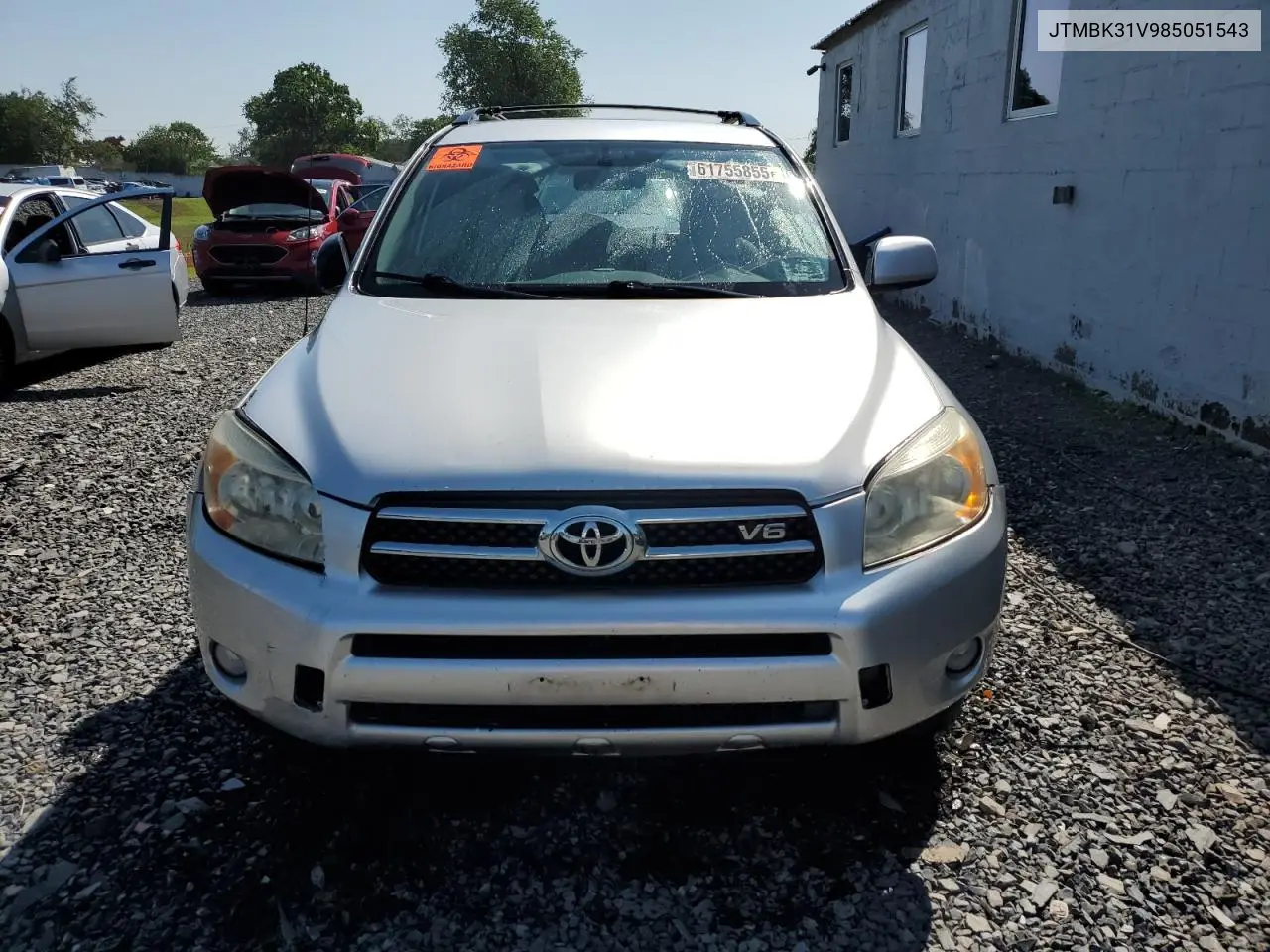 2008 Toyota Rav4 Limited VIN: JTMBK31V985051543 Lot: 61755855