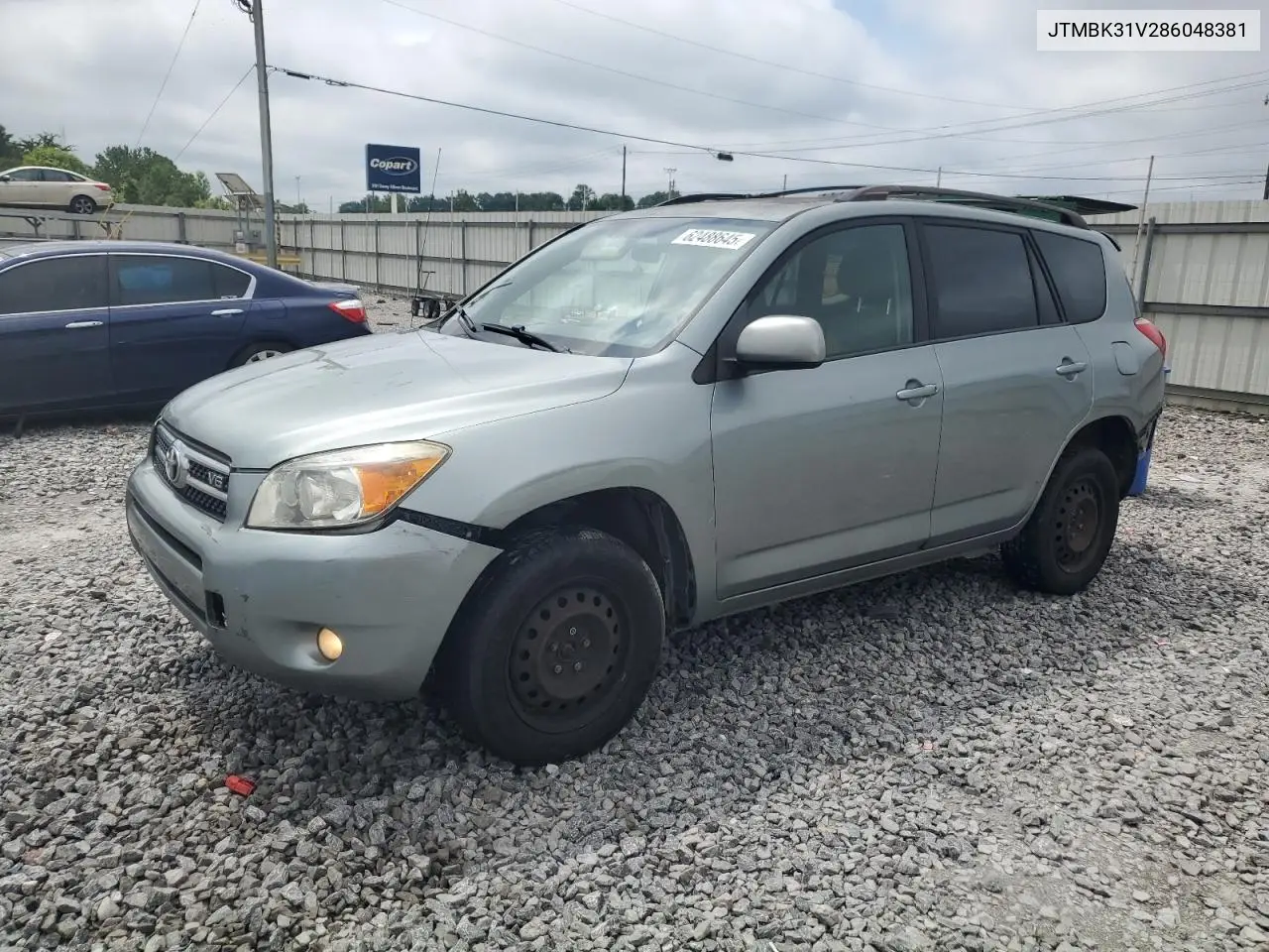 2008 Toyota Rav4 Limited VIN: JTMBK31V286048381 Lot: 62488645