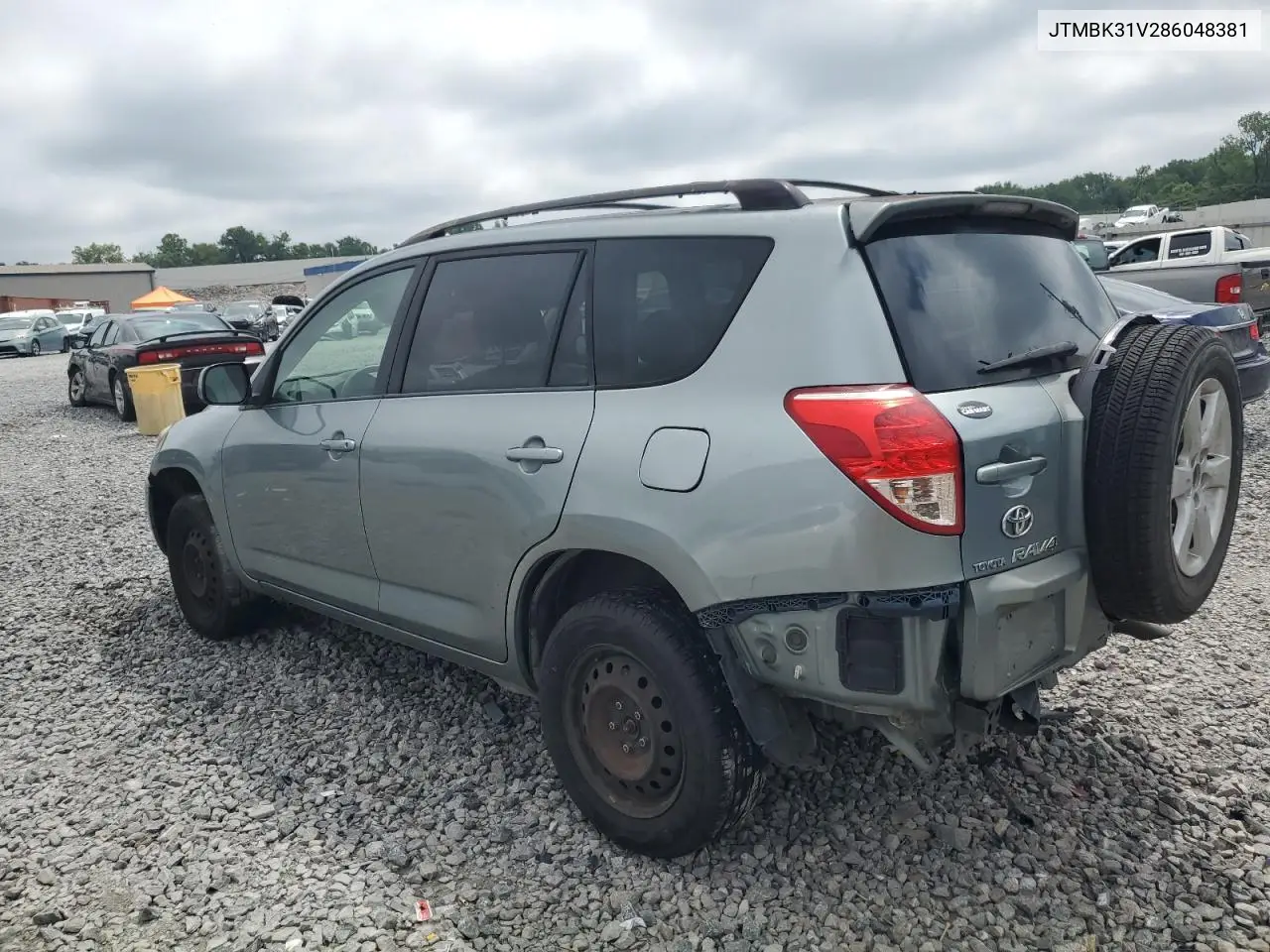 2008 Toyota Rav4 Limited VIN: JTMBK31V286048381 Lot: 62488645