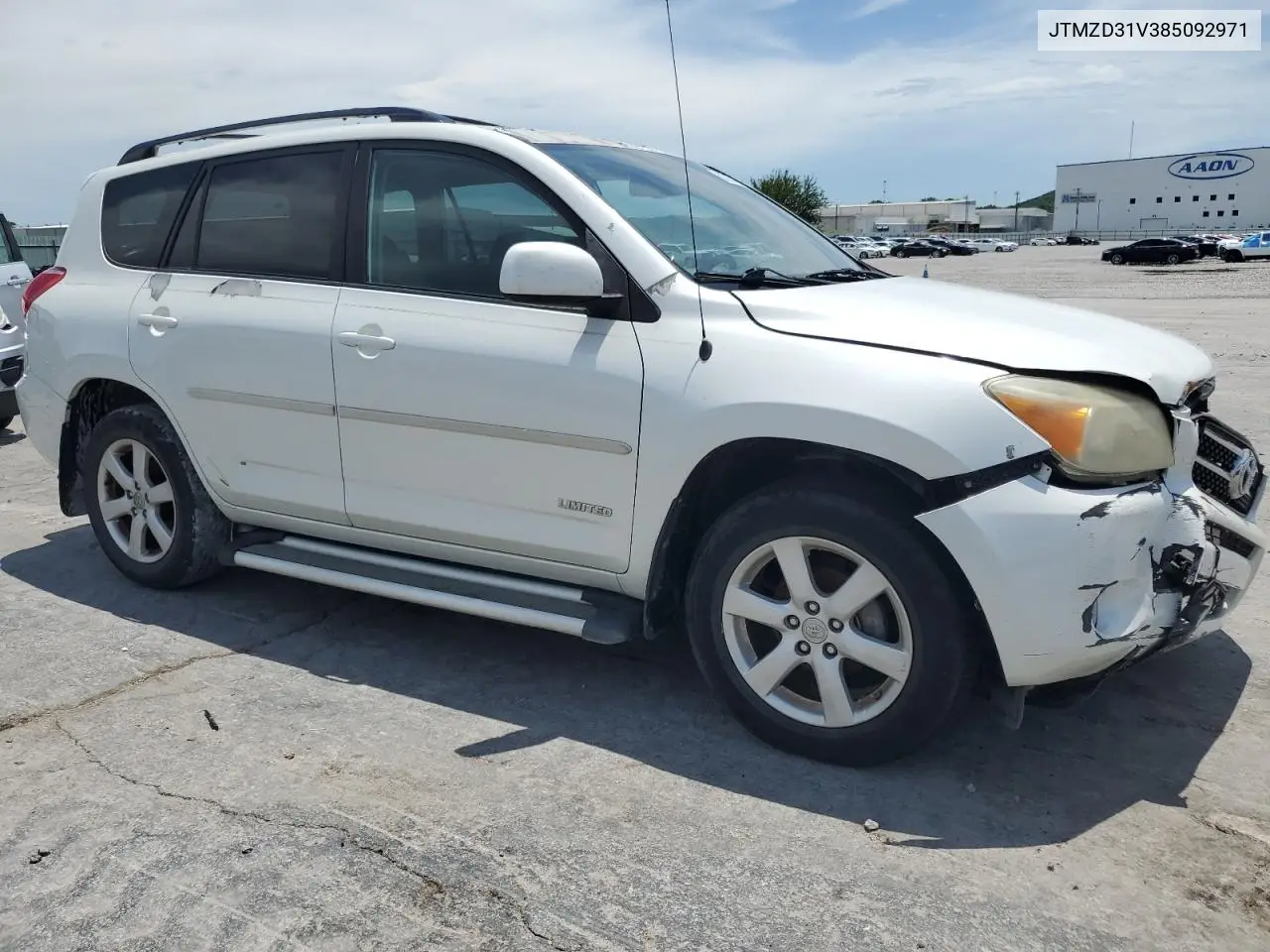 jtmzd31v385092971 JTMZD31V385092971 2008 Toyota Rav4 Limited