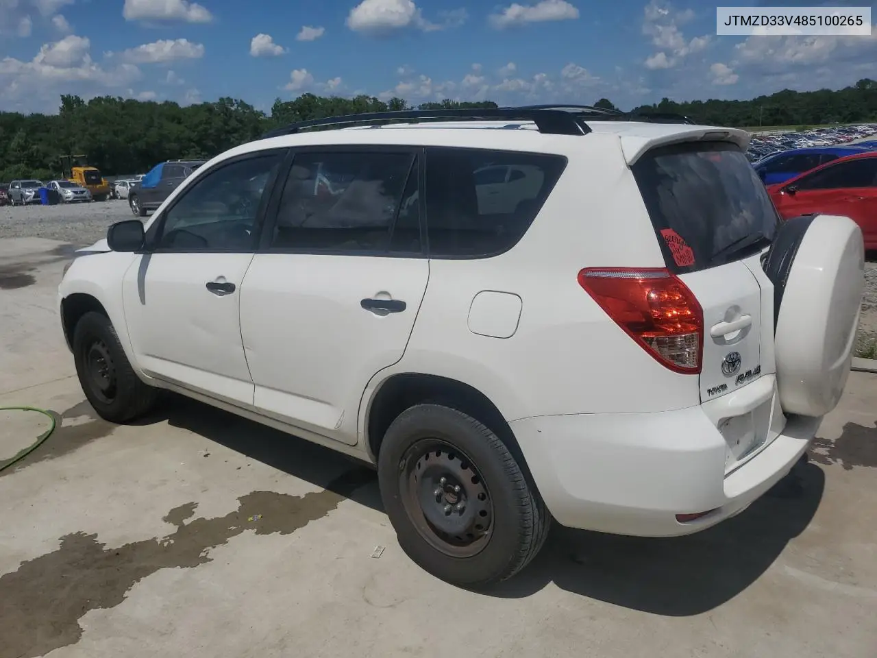 2008 Toyota Rav4 VIN: JTMZD33V485100265 Lot: 62865295