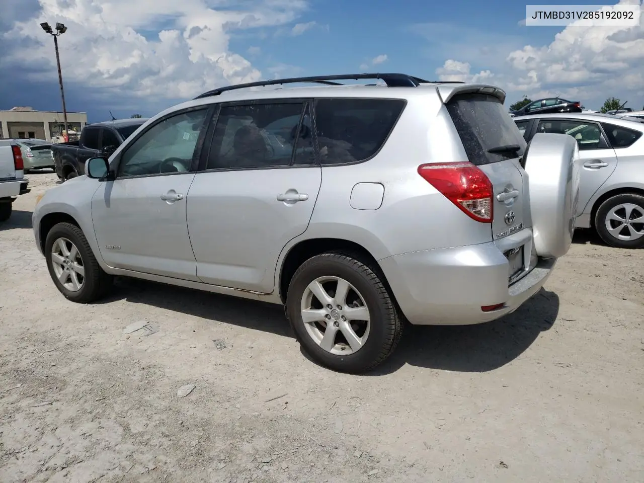 2008 Toyota Rav4 Limited VIN: JTMBD31V285192092 Lot: 62959885