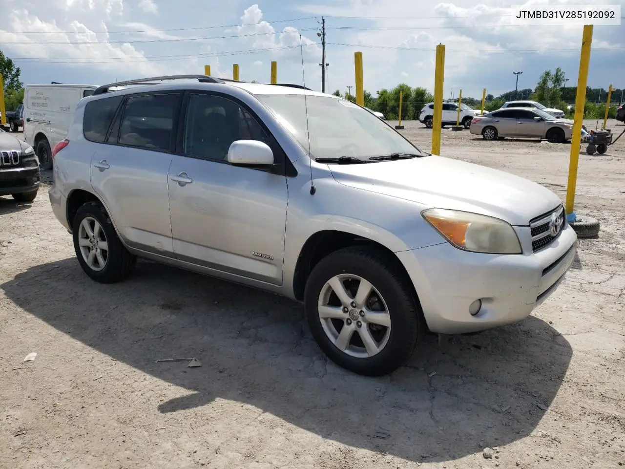 2008 Toyota Rav4 Limited VIN: JTMBD31V285192092 Lot: 62959885