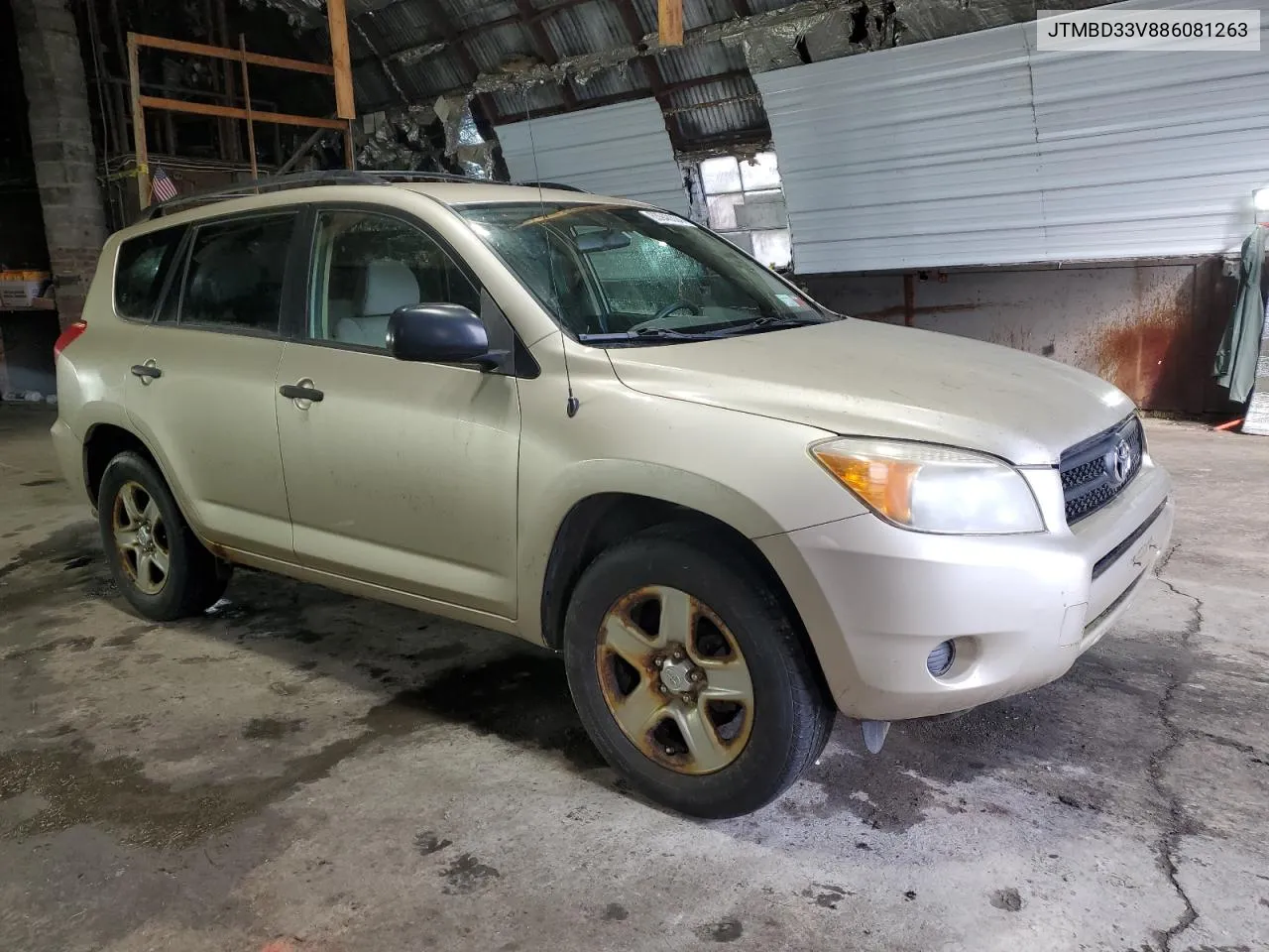 2008 Toyota Rav4 VIN: JTMBD33V886081263 Lot: 83948334
