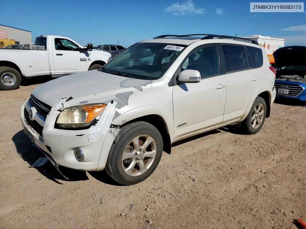 2009 Toyota Rav4 Limited VIN: JTMBK31V195082173 Lot: 56641795