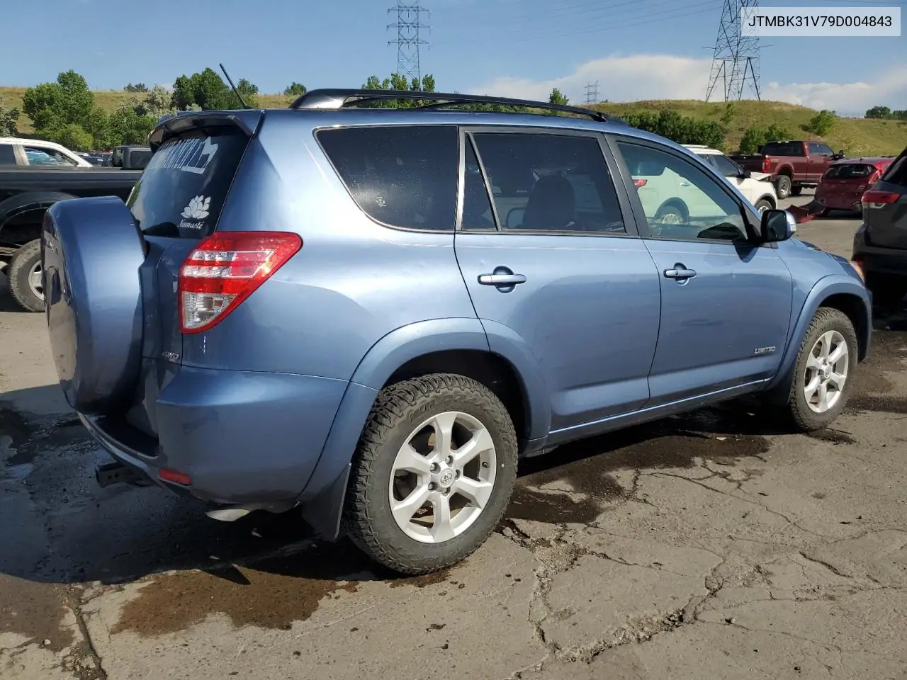 2009 Toyota Rav4 Limited VIN: JTMBK31V79D004843 Lot: 62607935