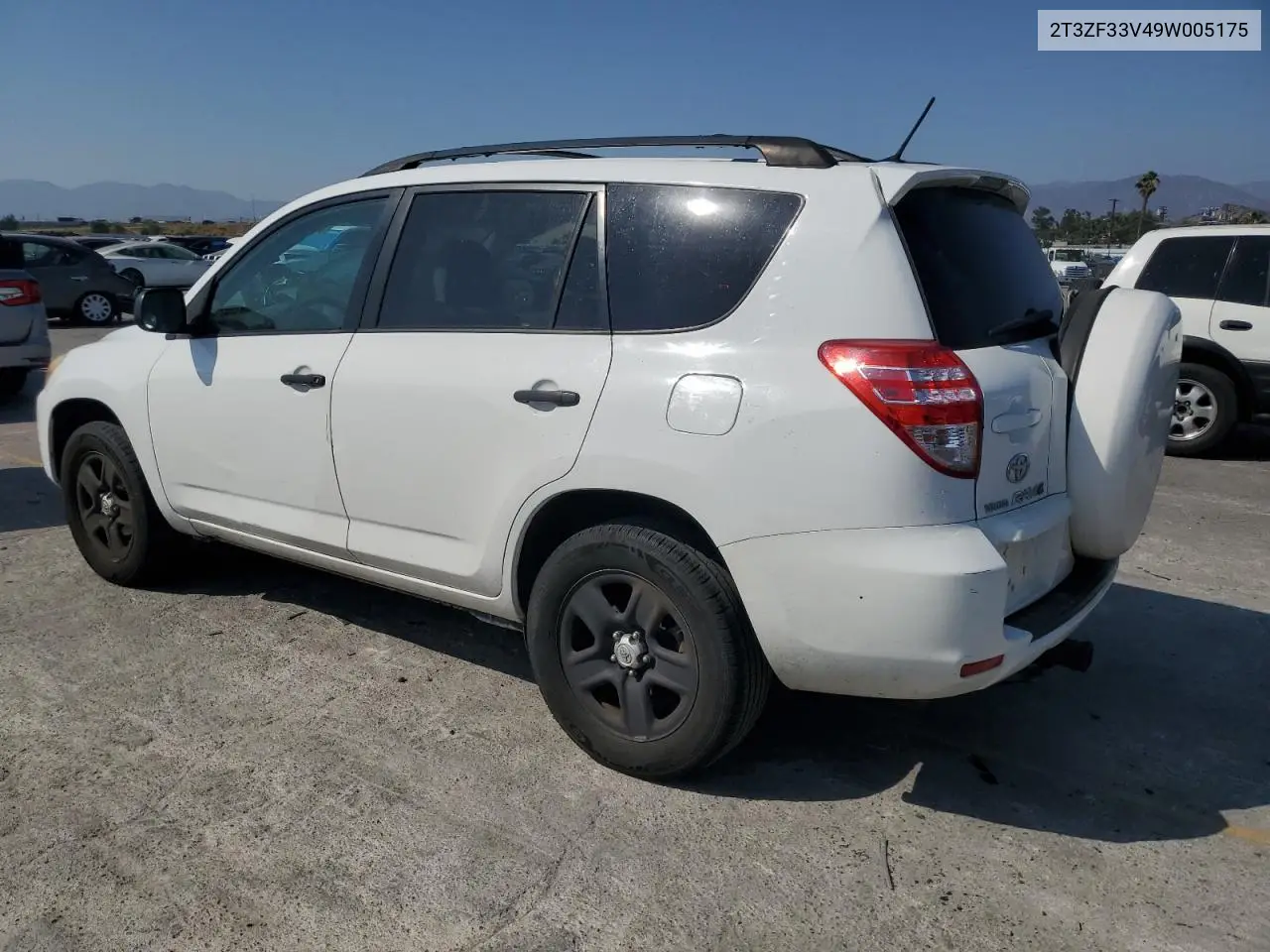2009 Toyota Rav4 VIN: 2T3ZF33V49W005175 Lot: 62890995