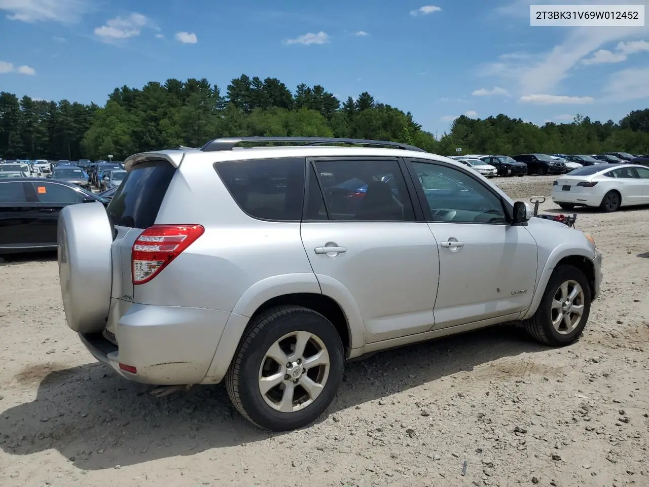 2009 Toyota Rav4 Limited VIN: 2T3BK31V69W012452 Lot: 63161065