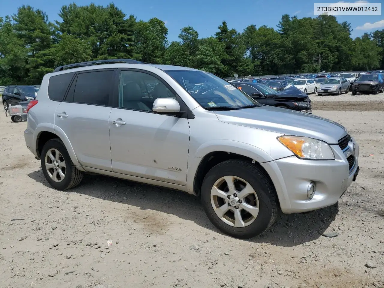 2009 Toyota Rav4 Limited VIN: 2T3BK31V69W012452 Lot: 63161065