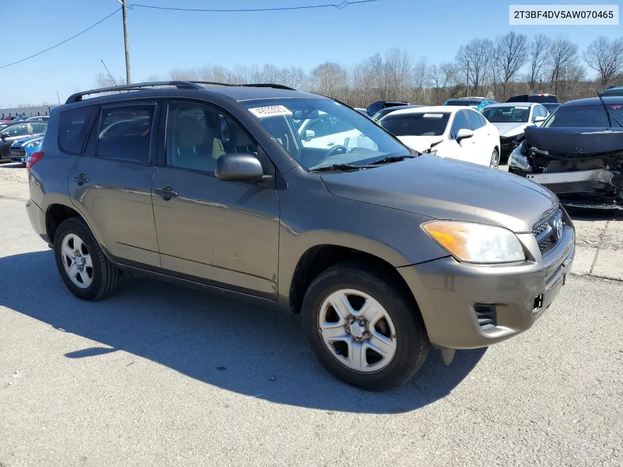 2010 Toyota Rav4 VIN: 2T3BF4DV5AW070465 Lot: 49533025