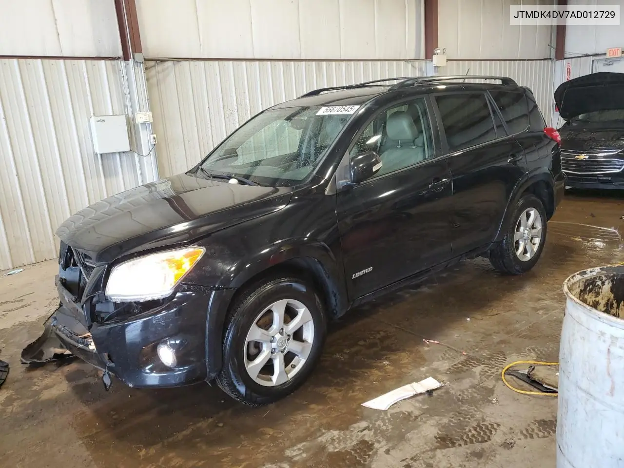 2010 Toyota Rav4 Limited VIN: JTMDK4DV7AD012729 Lot: 56670545