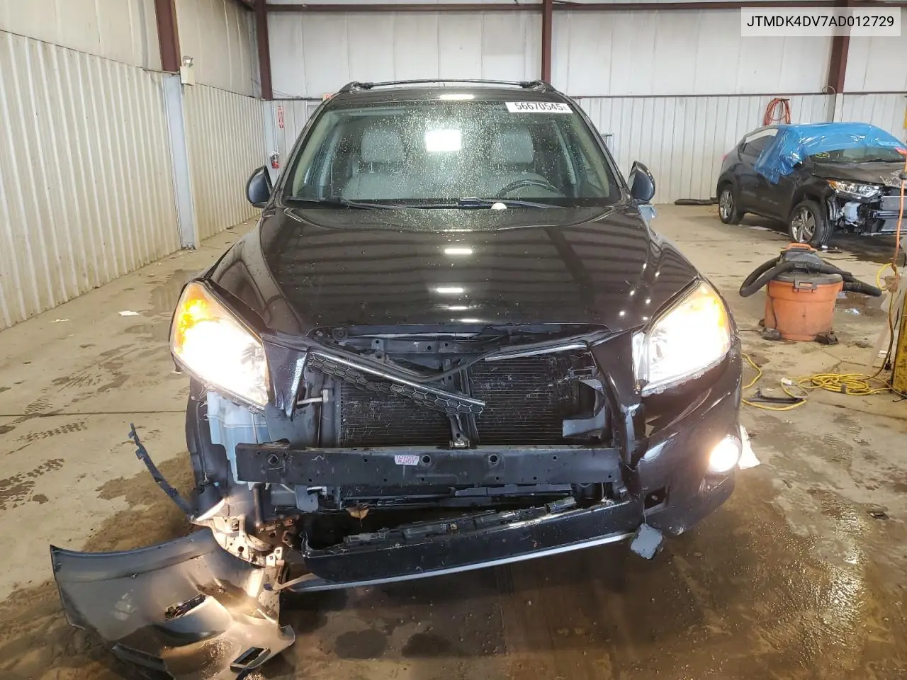 2010 Toyota Rav4 Limited VIN: JTMDK4DV7AD012729 Lot: 56670545
