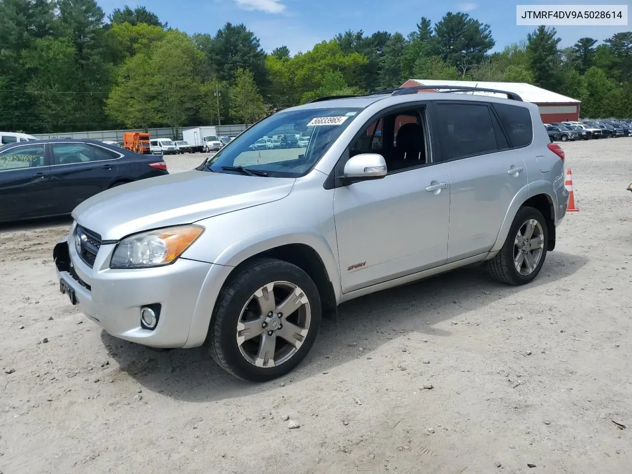 2010 Toyota Rav4 Sport VIN: JTMRF4DV9A5028614 Lot: 56833965