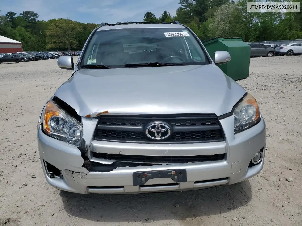 2010 Toyota Rav4 Sport VIN: JTMRF4DV9A5028614 Lot: 56833965