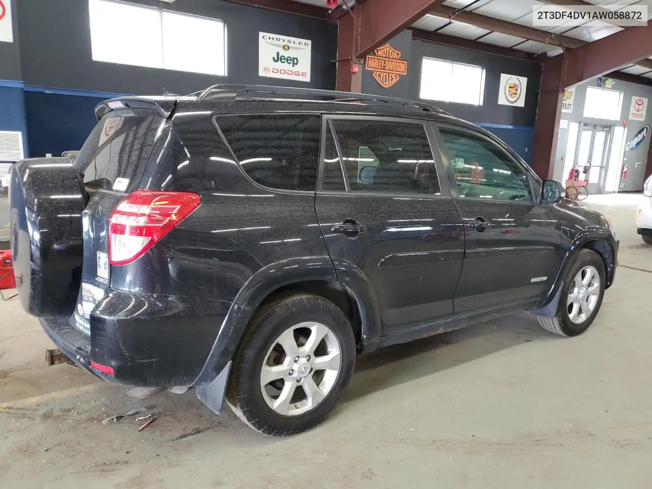 2010 Toyota Rav4 Limited VIN: 2T3DF4DV1AW058872 Lot: 57203315