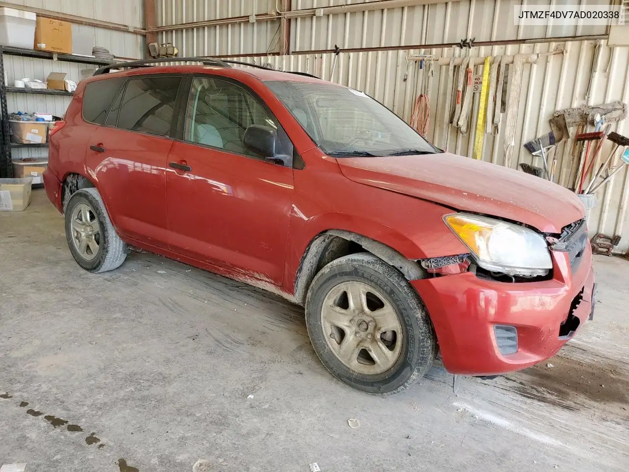 2010 Toyota Rav4 VIN: JTMZF4DV7AD020338 Lot: 60551315