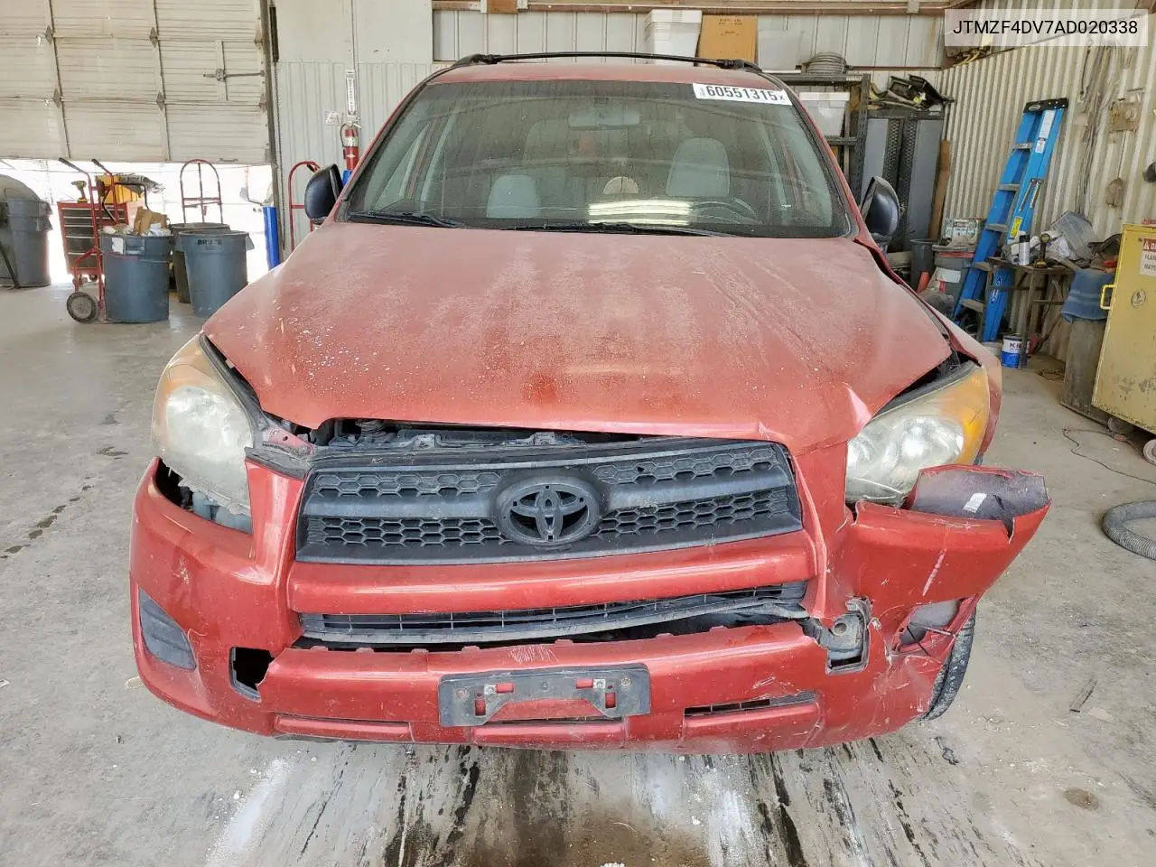 2010 Toyota Rav4 VIN: JTMZF4DV7AD020338 Lot: 60551315