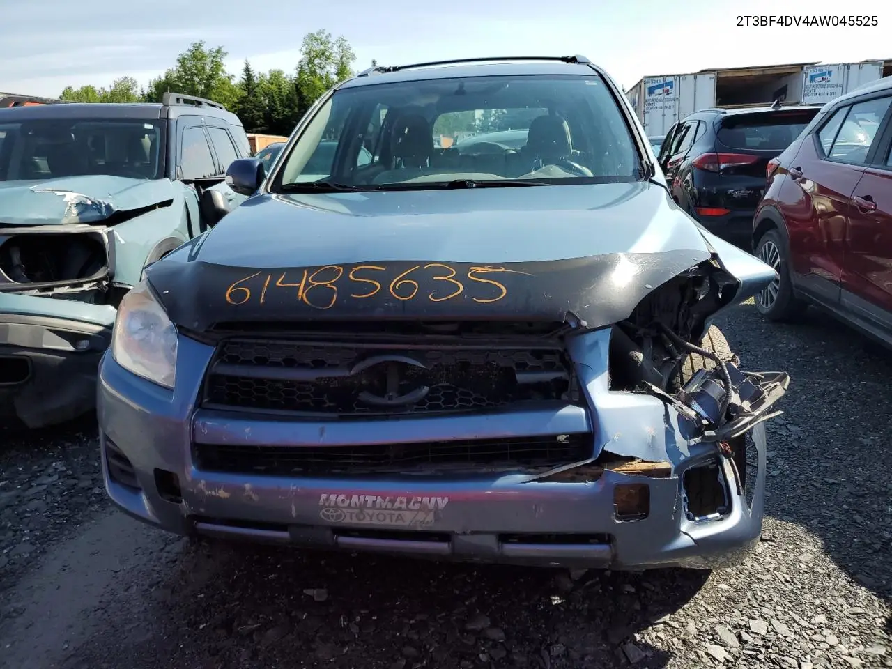 2010 Toyota Rav4 VIN: 2T3BF4DV4AW045525 Lot: 61485635