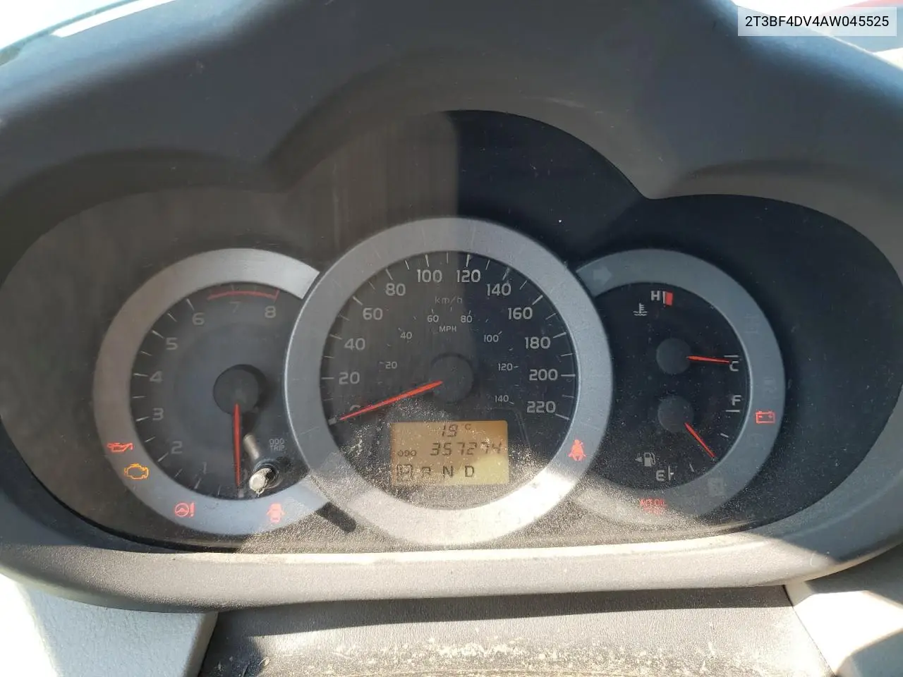 2010 Toyota Rav4 VIN: 2T3BF4DV4AW045525 Lot: 61485635