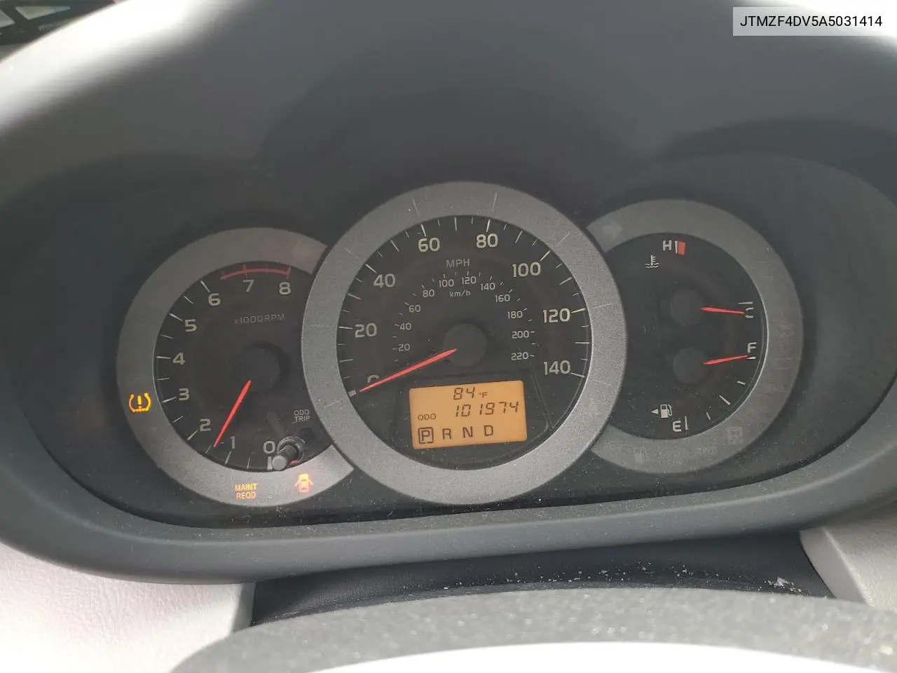 2010 Toyota Rav4 VIN: JTMZF4DV5A5031414 Lot: 62608855