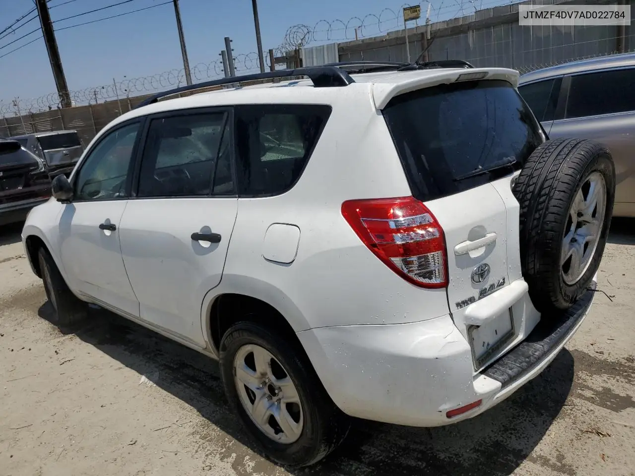 2010 Toyota Rav4 VIN: JTMZF4DV7AD022784 Lot: 62703625