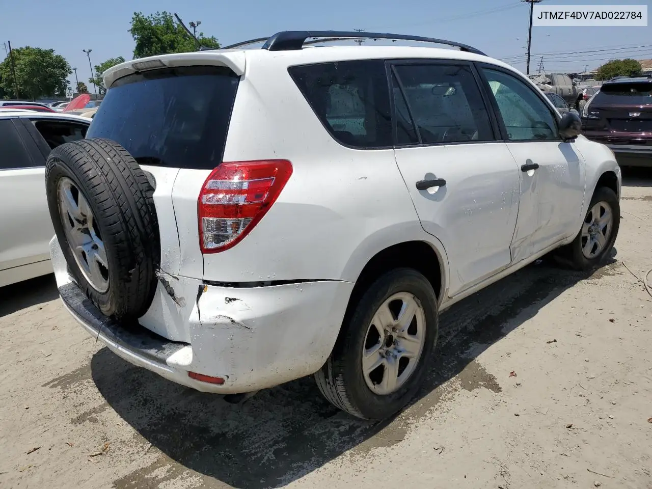 2010 Toyota Rav4 VIN: JTMZF4DV7AD022784 Lot: 62703625