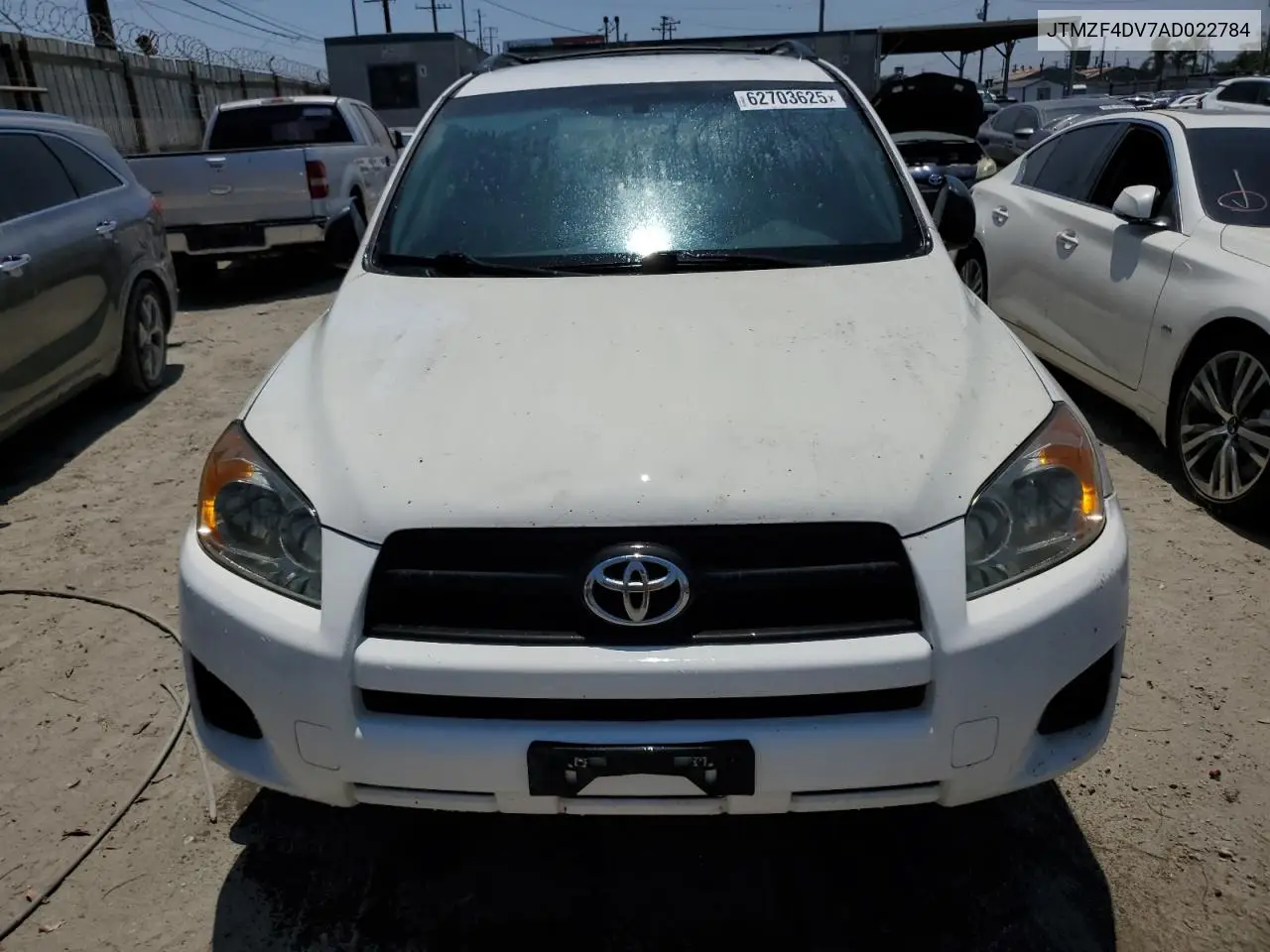 2010 Toyota Rav4 VIN: JTMZF4DV7AD022784 Lot: 62703625