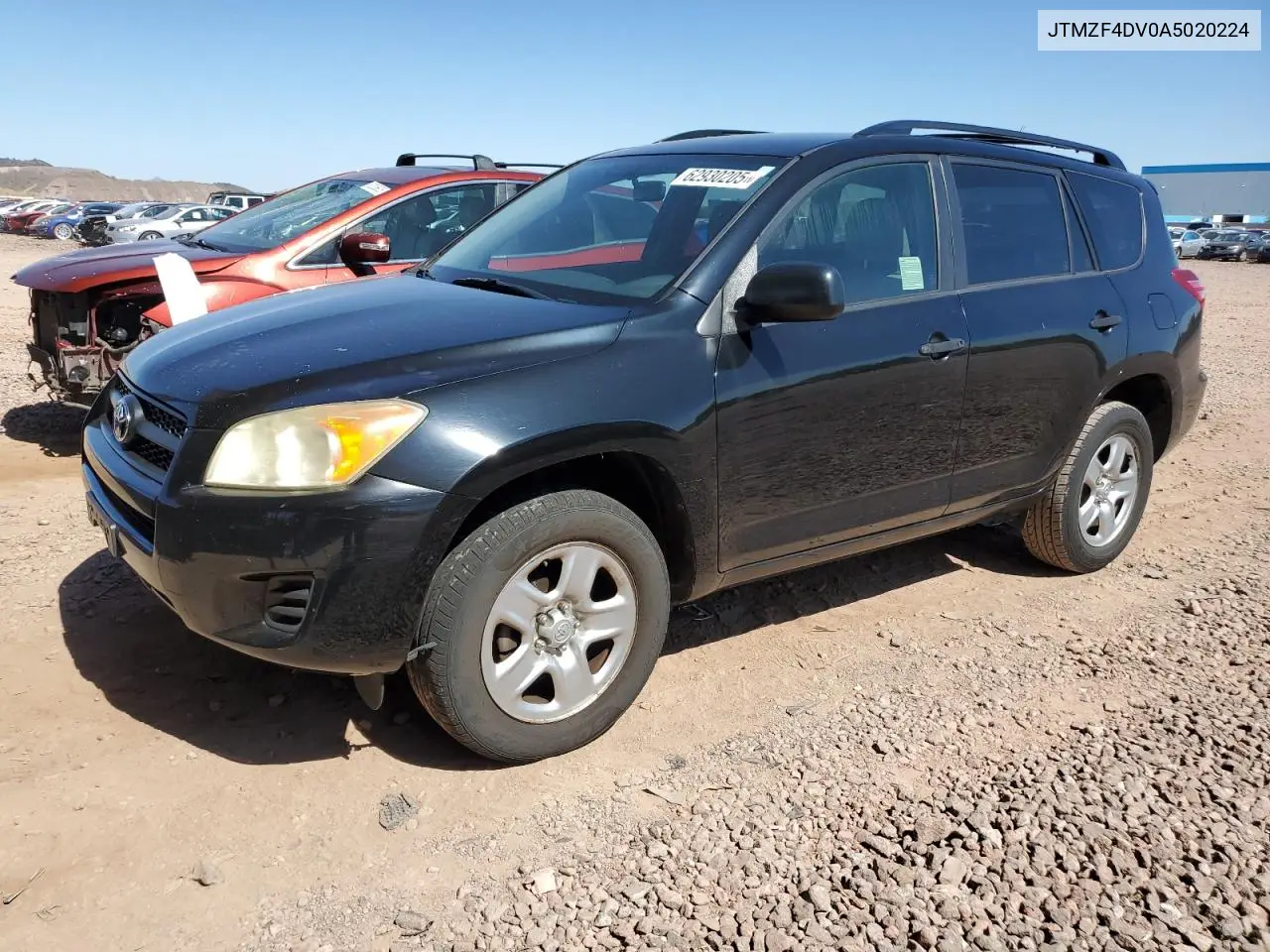 2010 Toyota Rav4 VIN: JTMZF4DV0A5020224 Lot: 62930205