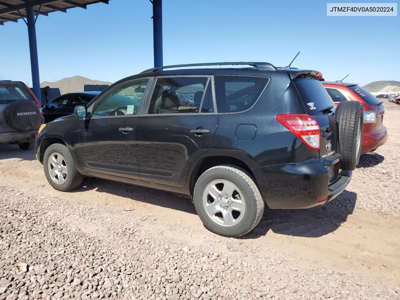 2010 Toyota Rav4 VIN: JTMZF4DV0A5020224 Lot: 62930205
